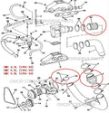 Elbow Exhaust Hose for OMC Sterndrive Volvo Penta 4.3/5.0/5.7/5.8/7.4/7.5/8.2 (1990–2023)