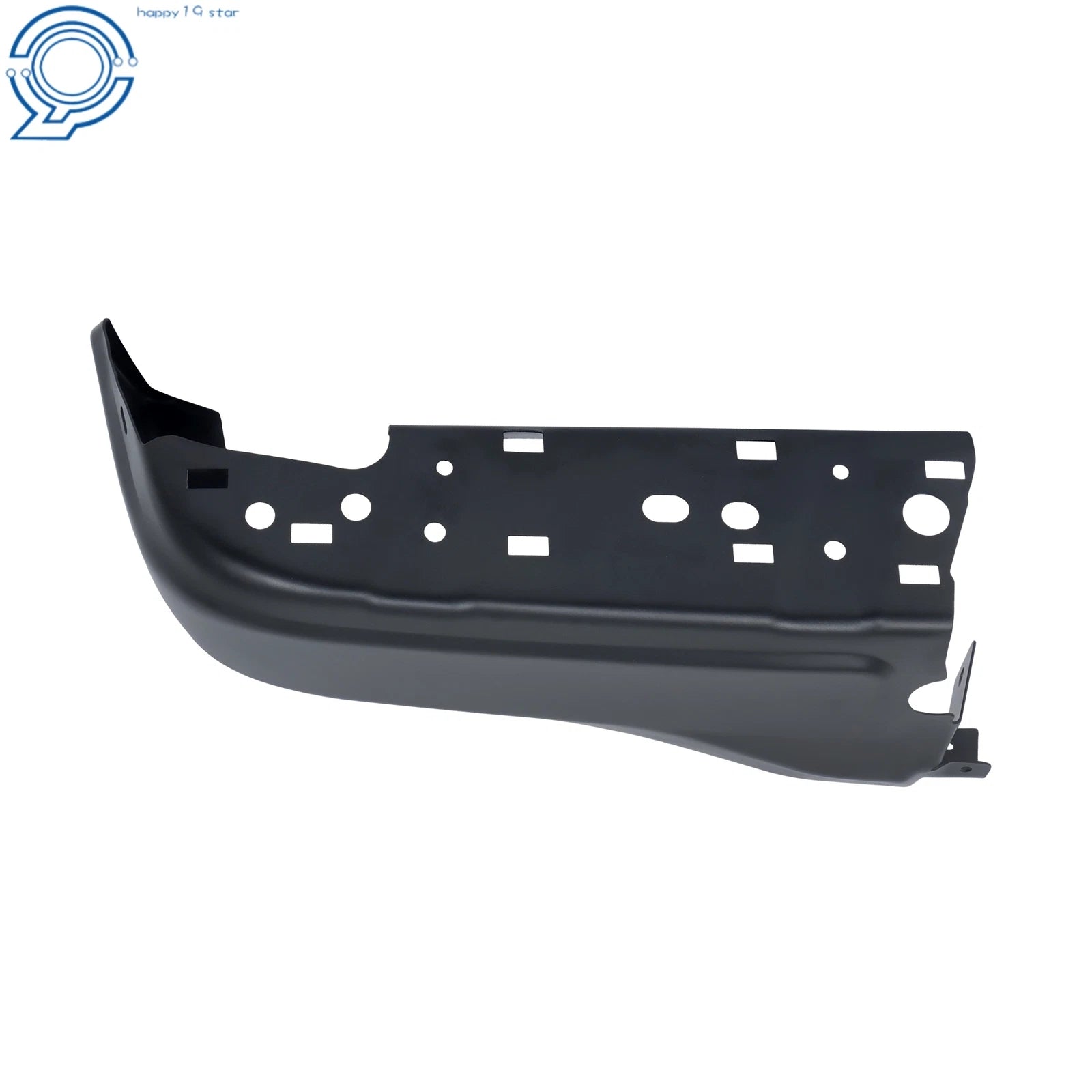 Black Rear Bumper End for Ford Ranger (2019-2023) Without Sensor Holes