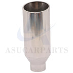 4" Inlet Stainless Steel Bolt On Exhaust Tip for Universal Fit