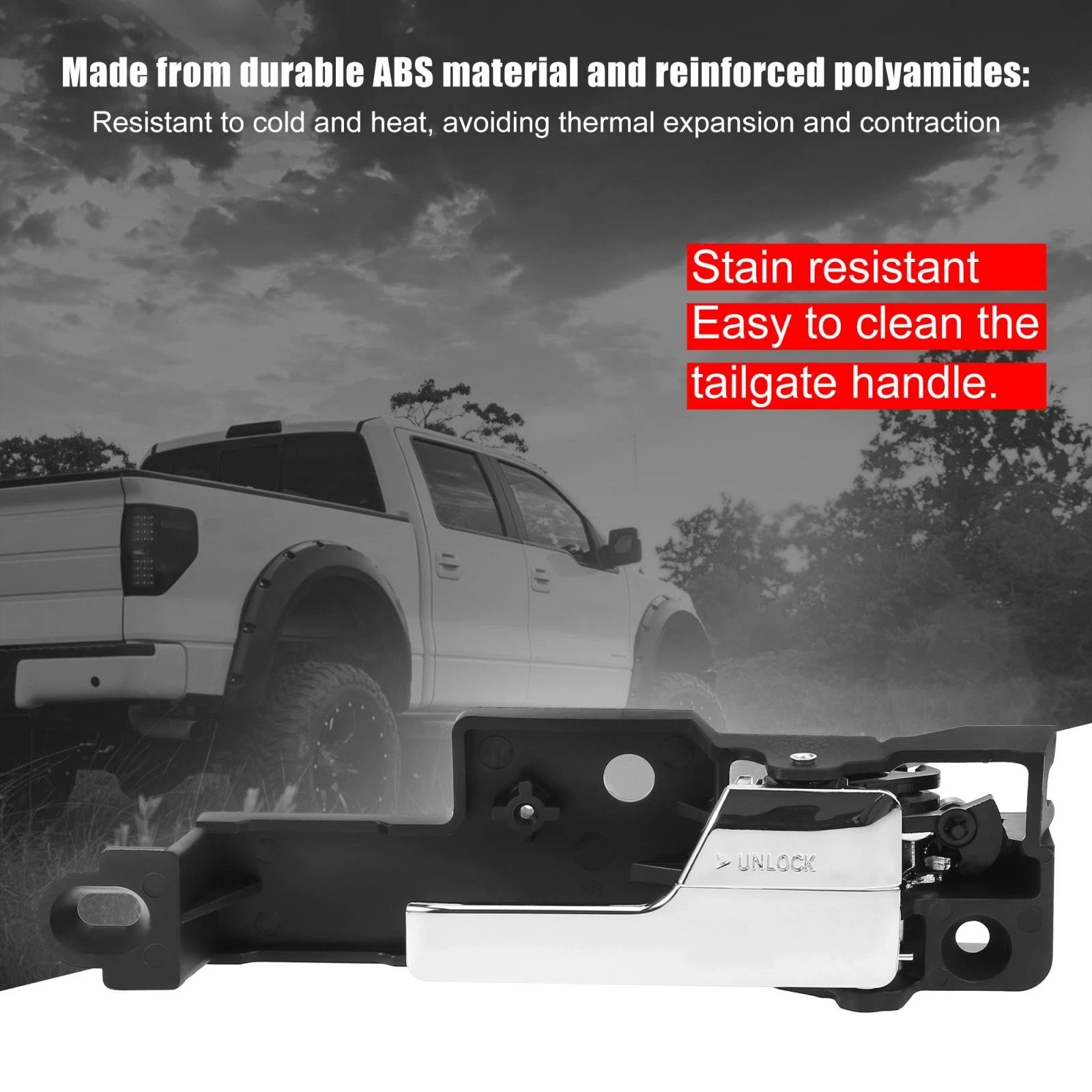 Front Right Interior Door Handle for Ford Fusion (2006–2012) 6E5Z5422600AA