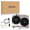 Aluminum Radiator Fan Shroud Relay Kit for Ford Mustang V8 (1968–1968)