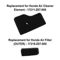 Filters for EU2000IK1 (2000–2001) - Part Numbers: EU2000IK1 AC1, AC2, AN, EU2000IT1 A1, 17211-Z07-000