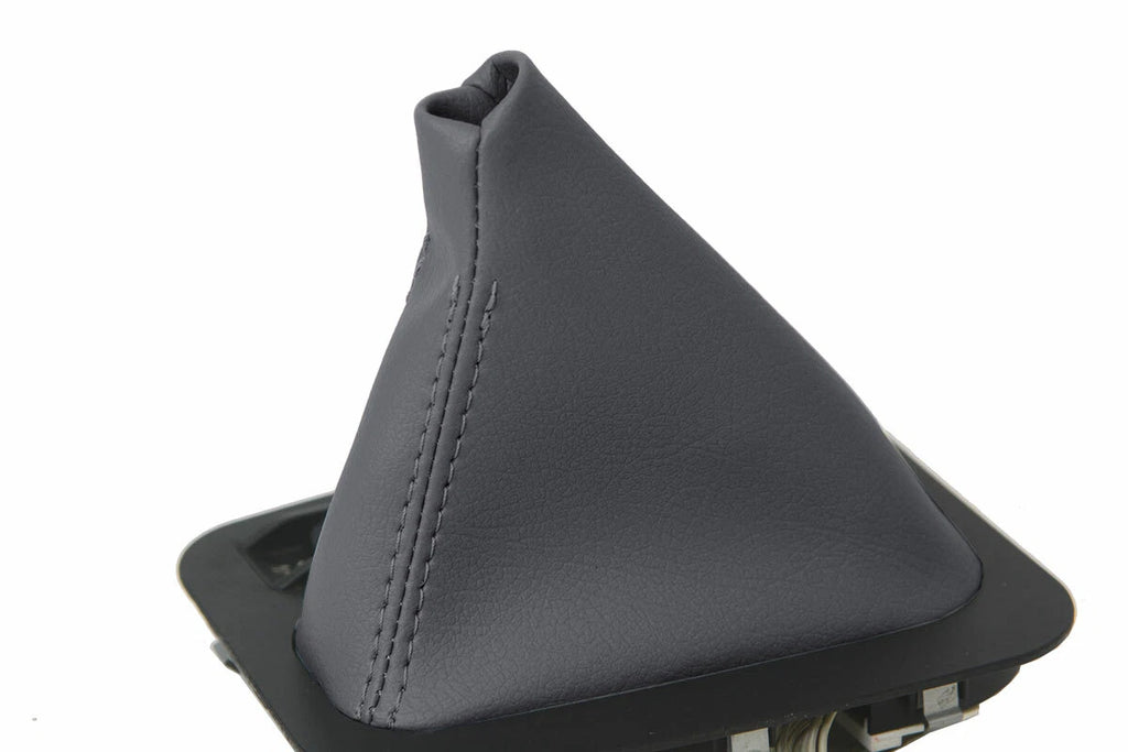 Leather Automatic Shifter Boot Cover for BMW E38 (1995–2001) Gray