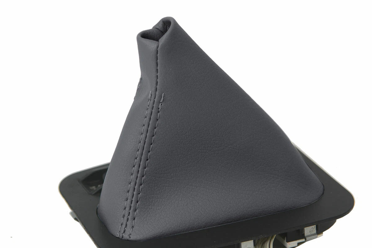 Leather Automatic Shifter Boot Cover for BMW E38 (1995–2001) Gray