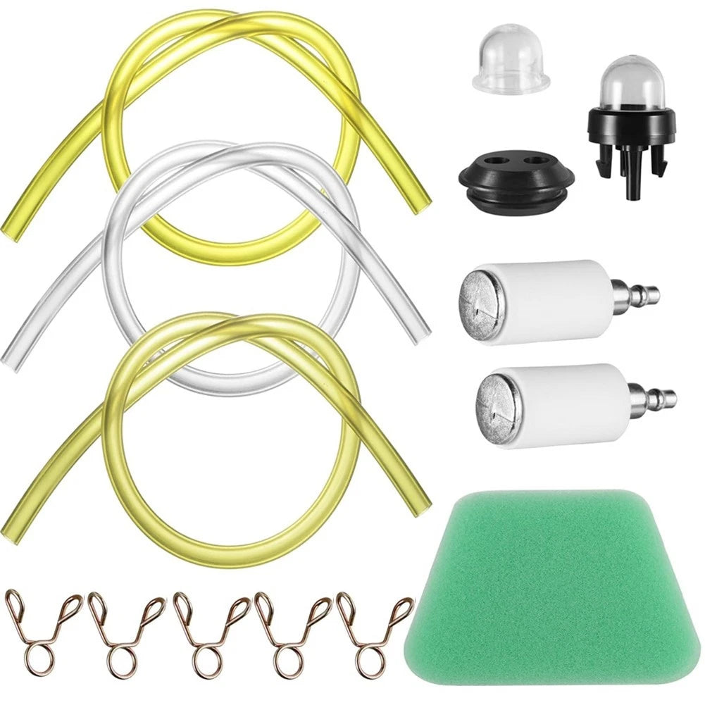 14 Pcs Fuel Line Set for Lawn Maintenance (Compatible with Most Engines)