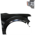 Fender Kit for Ford F-150 (2009–2014) Black CAPA Front Passenger Side
