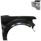 Fender Kit for Ford F-150 (2009–2014) Black CAPA Front Passenger Side