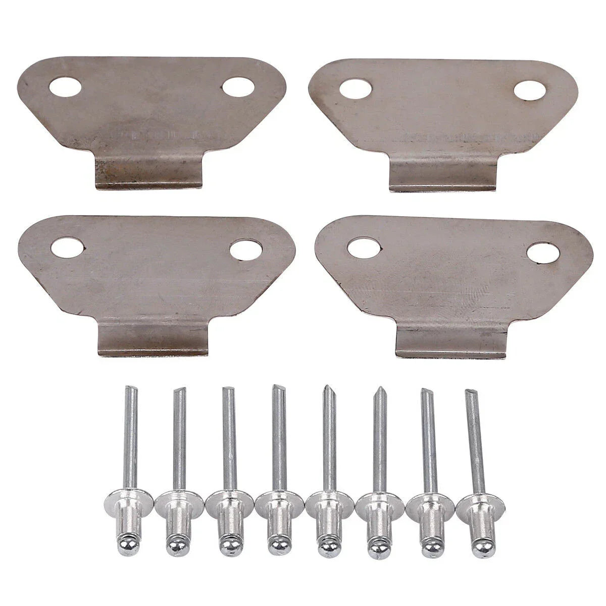 4 x Hard Saddlebags Lids Wear Strike Plates for Harley Touring Models (1993-2013)