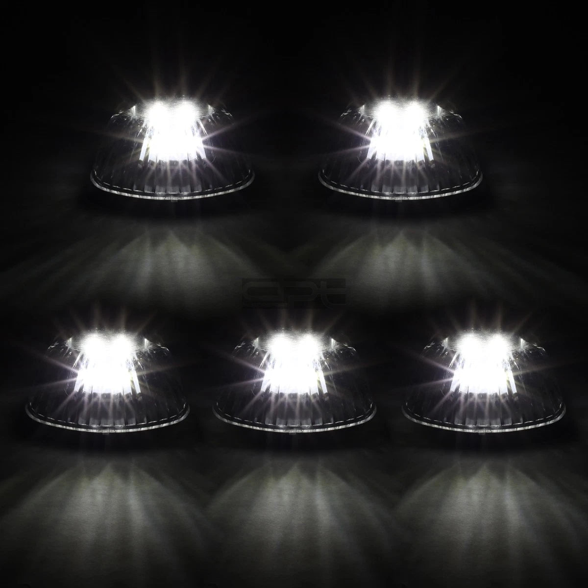 5Pcs LED Cab Roof Running Light for Dodge Ram Br/Be (1994–1998)