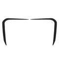 Glossy Black Front Side Spoiler Air Vent Trim for BMW X5 G05 LCI (2023–2025)