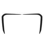 Glossy Black Front Side Spoiler Air Vent Trim for BMW X5 G05 LCI (2023–2025)