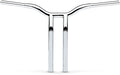 16" Chrome Kage Fighter Welded Bent-Riser Handlebar for Harley (2014–2023)