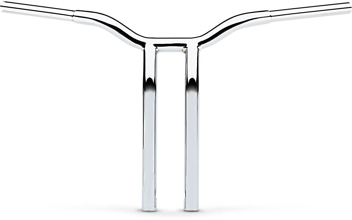 16" Chrome Kage Fighter Welded Bent-Riser Handlebar for Harley (2014–2023)