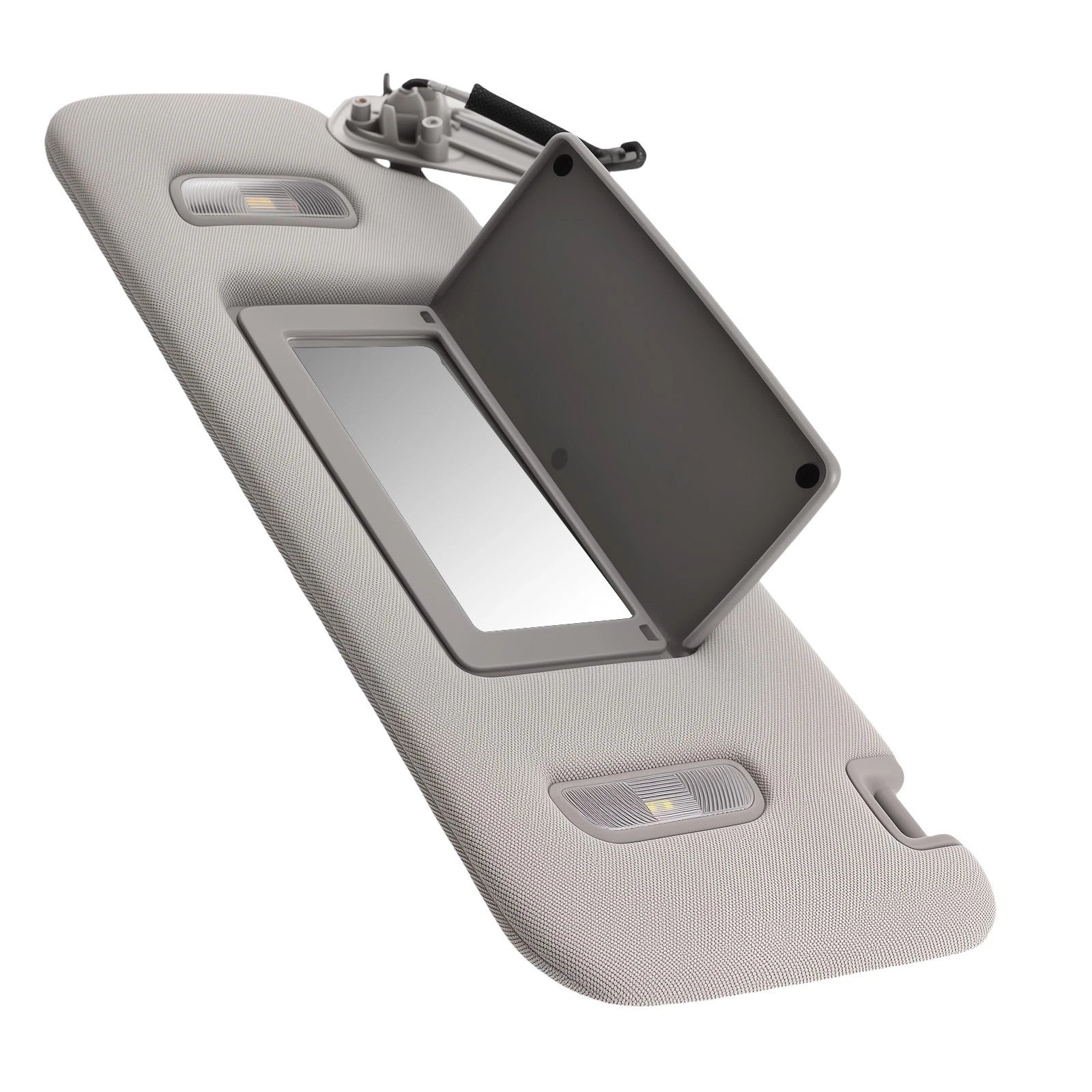 Driver Side Sun Visor for GMC Yukon (2015–2019) Gray
