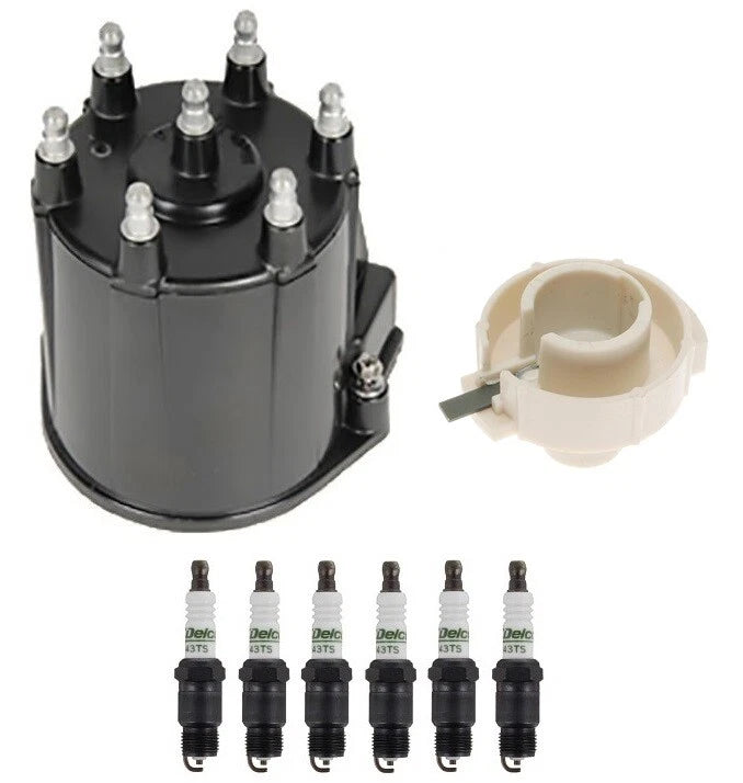 Distributor Rotor Cap & Spark Plugs Kit ACDelco for Astro Safari Firebird (1990–2005)