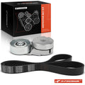 2X Serpentine Belt Drive Component Kit for Nissan Sentra (2007–2012)