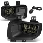 Smoked Lens Fog Lamps + Switch + Wiring for Ford F150 (2015–2017)