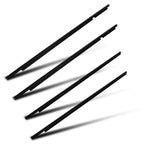 Set of 4 Window Weatherstrip Seals for Toyota Land Cruiser Prado (2003–2009)