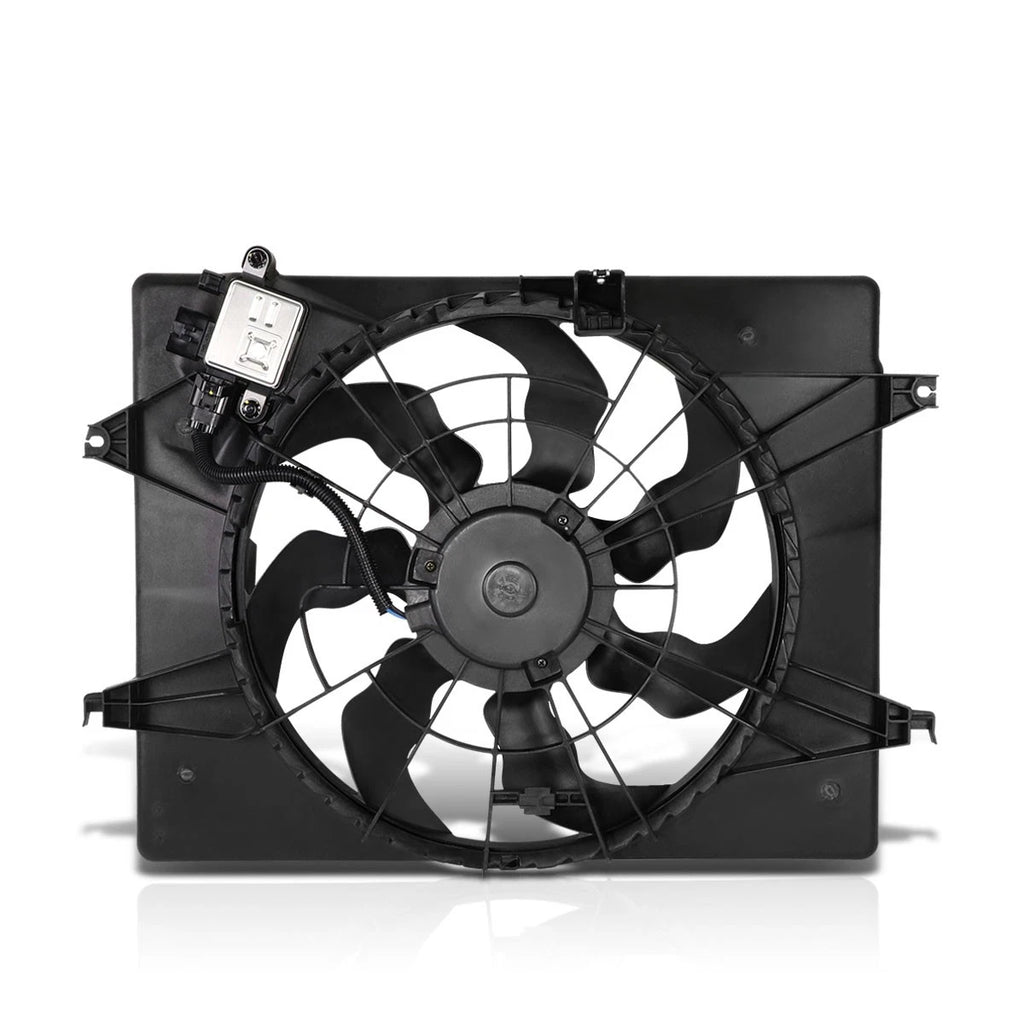 Radiator Cooling Fan Assembly for Sonata/Optima 2.4L Hybrid (2011–2015)