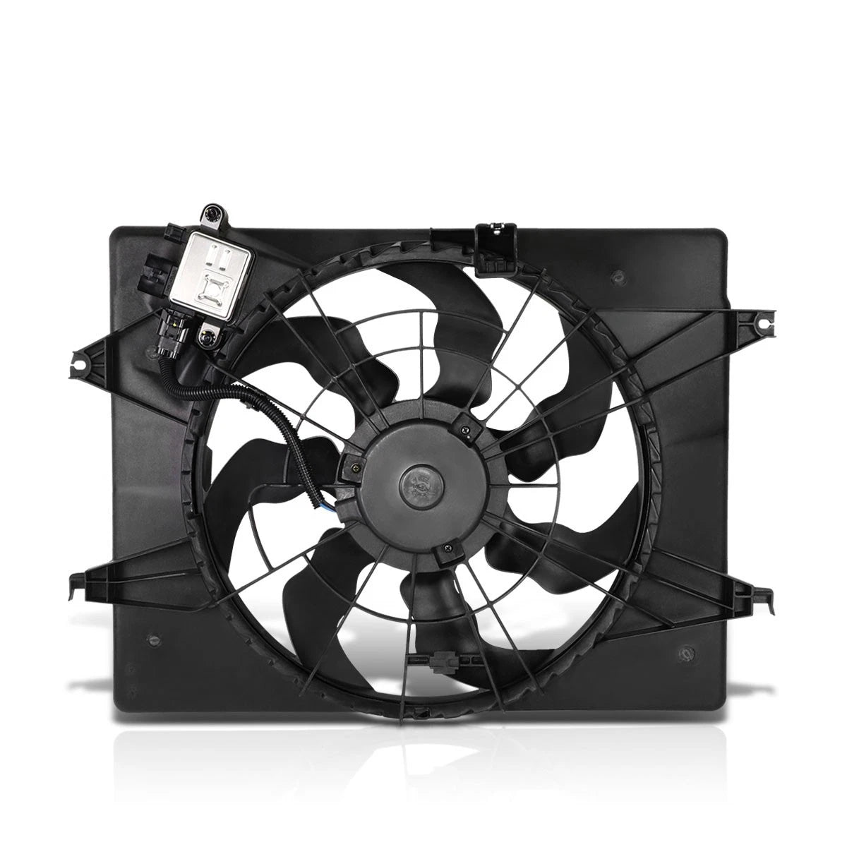 Radiator Cooling Fan Assembly for Sonata/Optima 2.4L Hybrid (2011–2015)