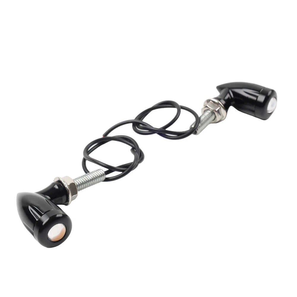 Mini Turn Signal Light Blinker for Harley Bobber Cafe Racer
