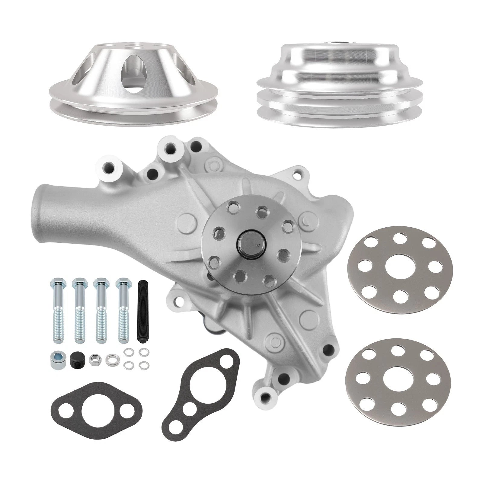 Water Pump with Pulley for Small Block Chevy 283 305 350 (1969–1987)