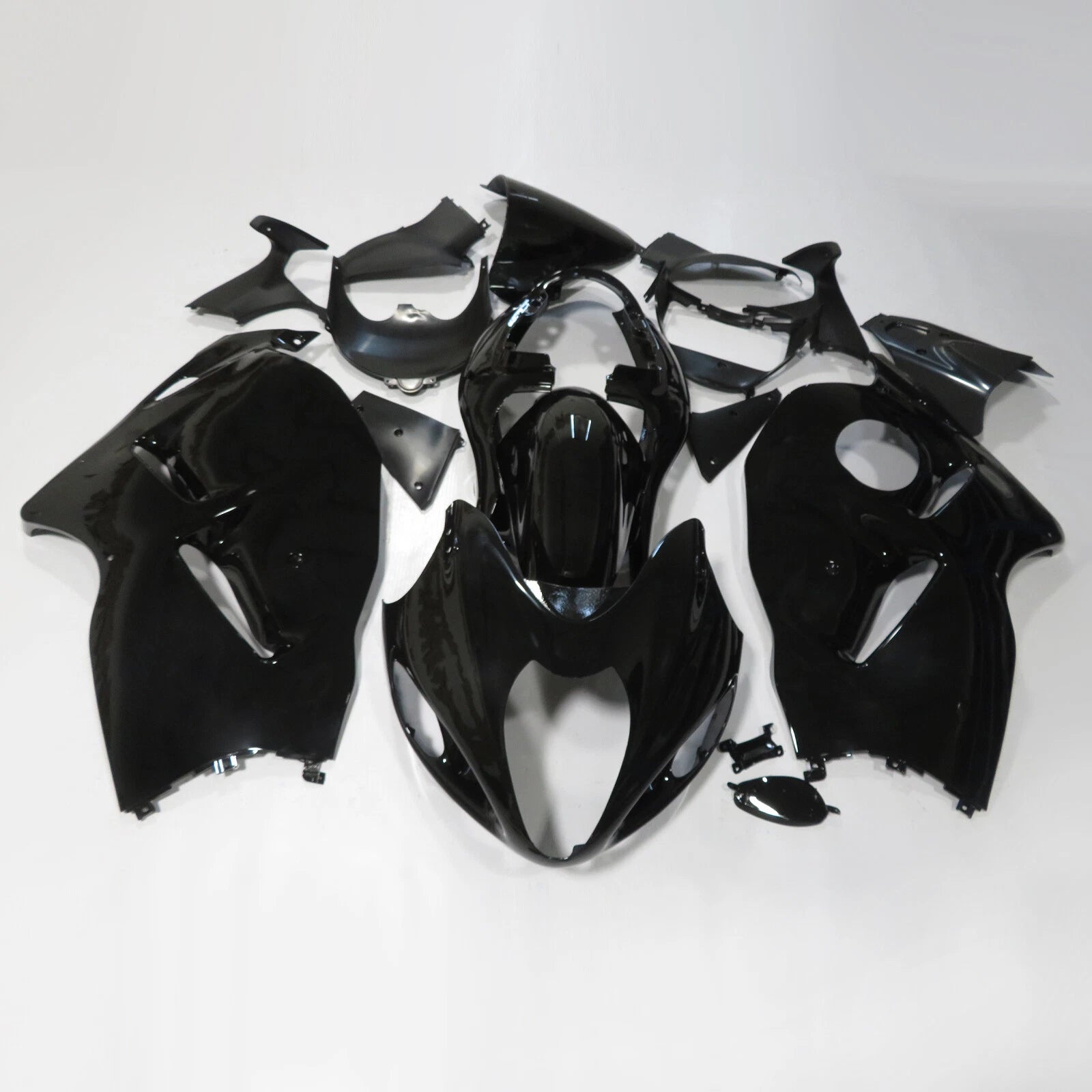 Glossy Black ABS Fairing Kit for Suzuki Hayabusa GSXR1300R (1999–2007)