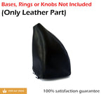 Shift Boot Cover for Jeep Wrangler (2011–2017) Black PVC Leather