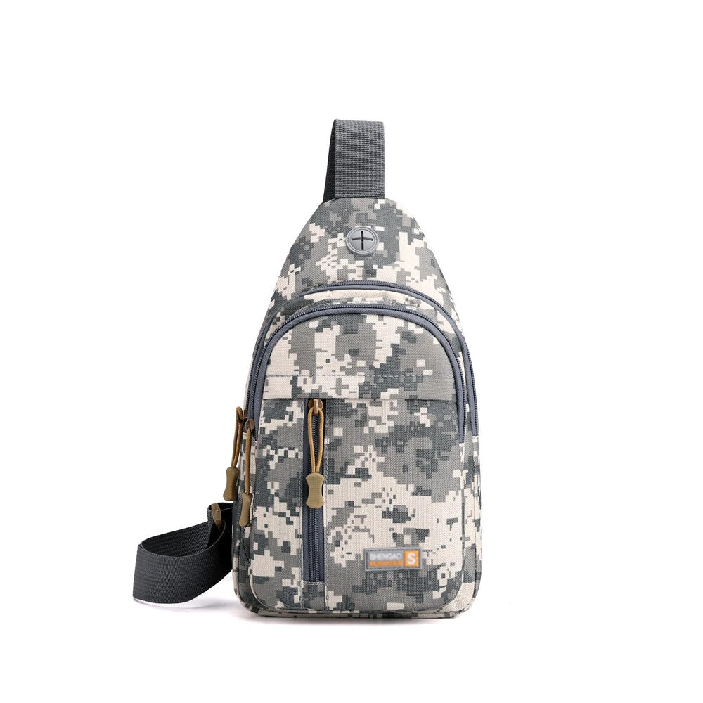 Tactical Sling Bag for Men - Travel Backpack Chest Shoulder Fanny Pack