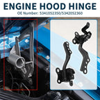 Hood Hinges for Toyota Prius C (2012–2018) 1 Pair No. 5341052350