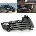 Left Bumper Grille Black Plastic for BMW X5 (2014-2017)