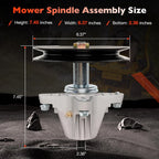 2X Mower Deck Spindle Assembly for Cub Cadet ZT1 ZTS1 (46-Inch)