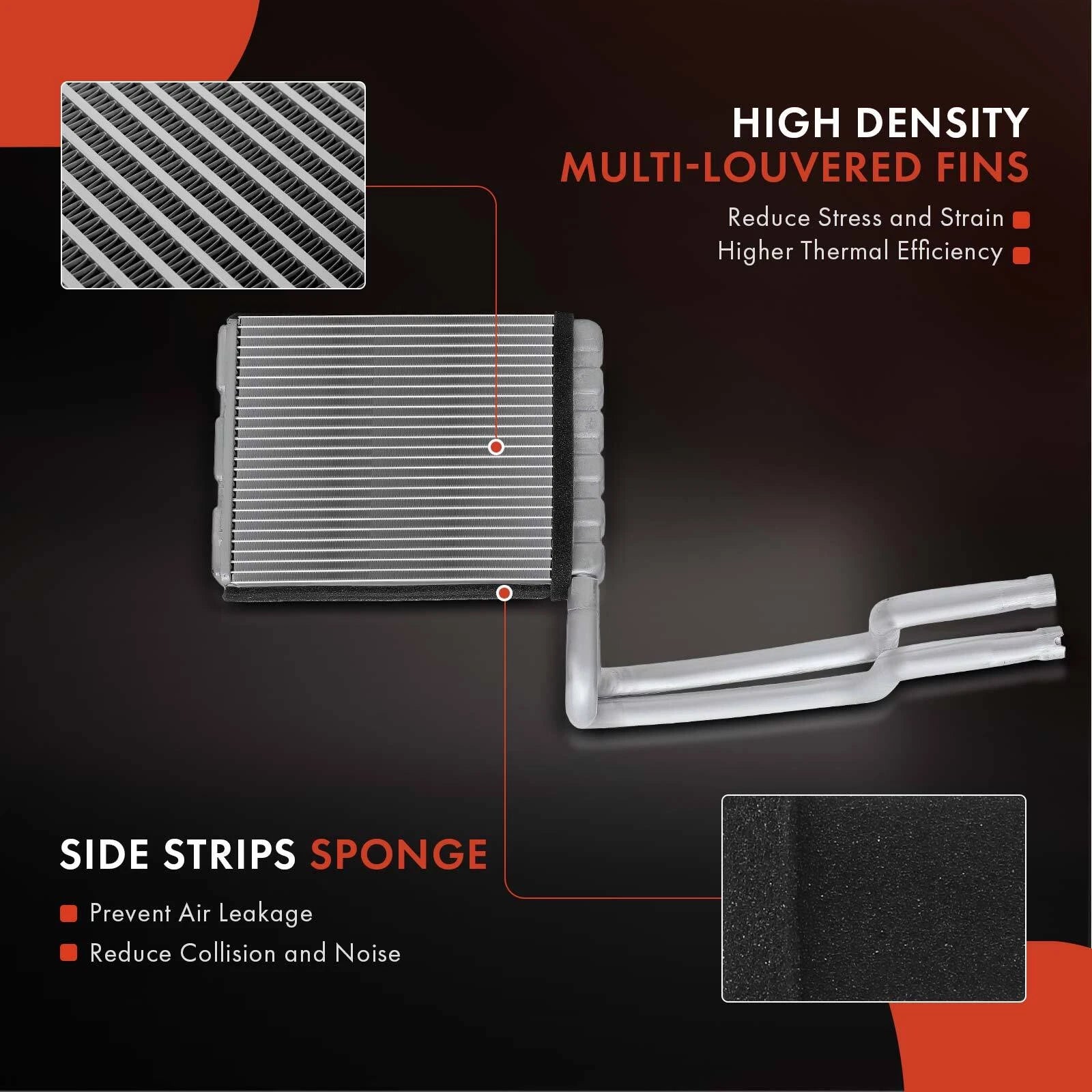 Heater Core for Ford Escape (2013–2019), Focus (2012–2018), Lincoln MKC (2015–2019)