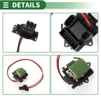 HVAC Blower Motor Resistor No. 91158691 for Renault Trafic II (2001–2015)