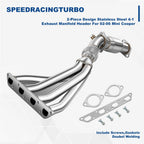 Stainless Steel Exhaust Header Manifold for Mini Cooper S R53 (2002–2006)