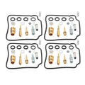 4 x Carburetor Repair Kits for Yamaha FZR1000 Genesis (1987-1988)