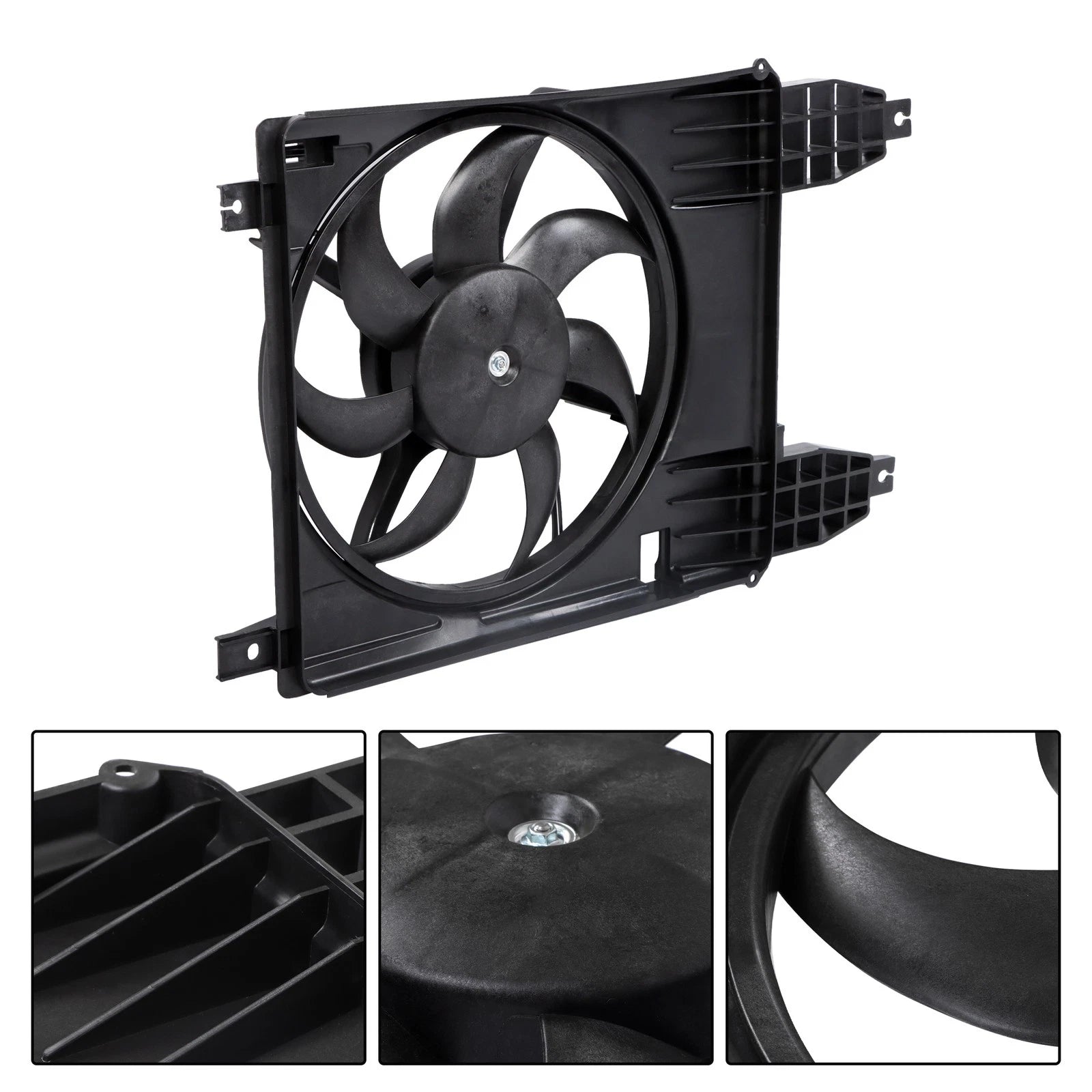 Radiator Cooling Fan Assembly with Shroud for Chevrolet Aveo/Aveo5 (2004–2011)