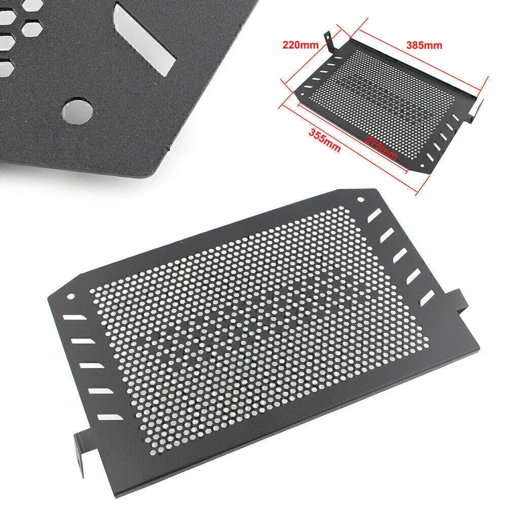 Black Radiator Engine Cooler Grill Guard for Kawasaki Vulcan EN650 (2015-2016)