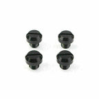 Set of 4 Aluminum M10 Mirror Hole Plugs for Honda, Suzuki, Kawasaki