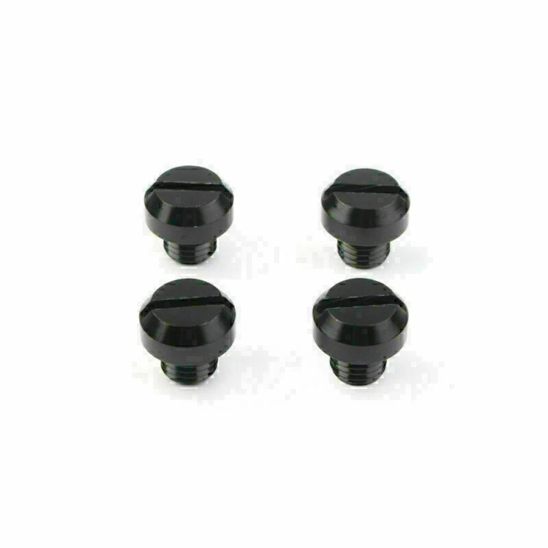 Set of 4 Aluminum M10 Mirror Hole Plugs for Honda, Suzuki, Kawasaki
