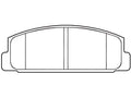 Rear Brake Pad Set for Mazda 6 (2003–2005) ZS813BD