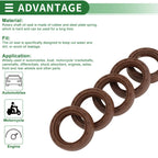 Set of 5 Oil Seals FKM Rubber 28x40x10mm for Various Models 