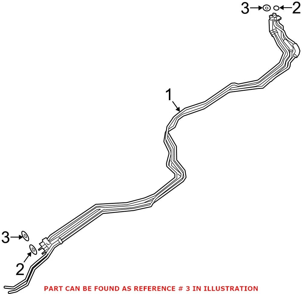 A/C Line O-Ring for Ram 1500, ProMaster 3500 (OEM)