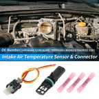 Intake Air Temperature Sensor Connector Kit for Chrysler Jeep (No. 5149182AB)