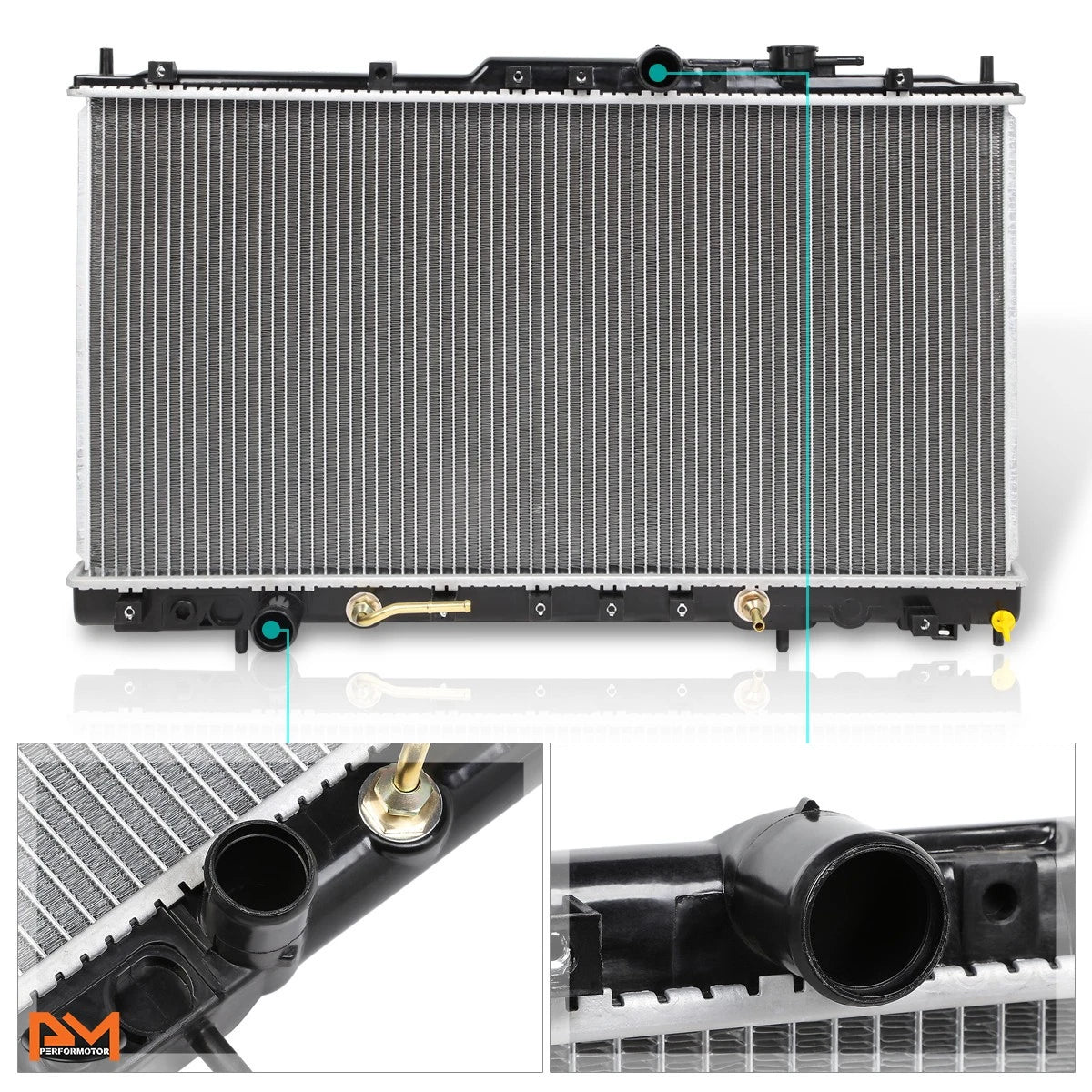 Aluminum Core Radiator for Mitsubishi Galant (1999–2002) DPI-2300