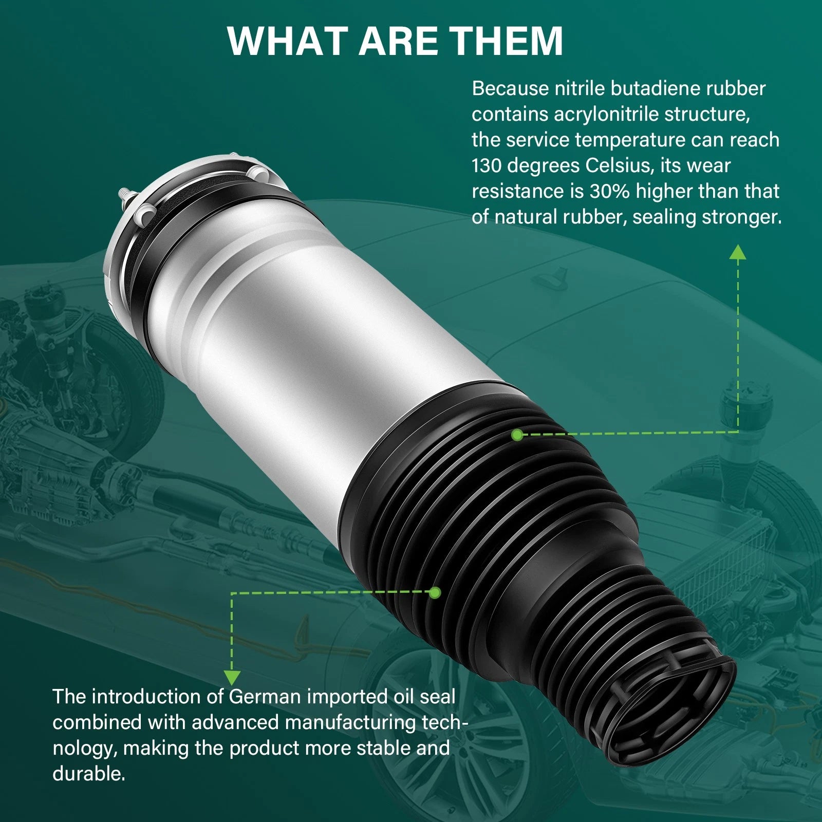 Front Right Air Suspension Spring for Range Rover Sport (2013–2020)