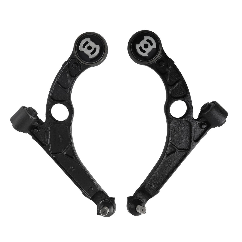 Pair of Front Lower Control Arms with Ball Joints for Chrysler 200 Dodge Dart (2015–2017)