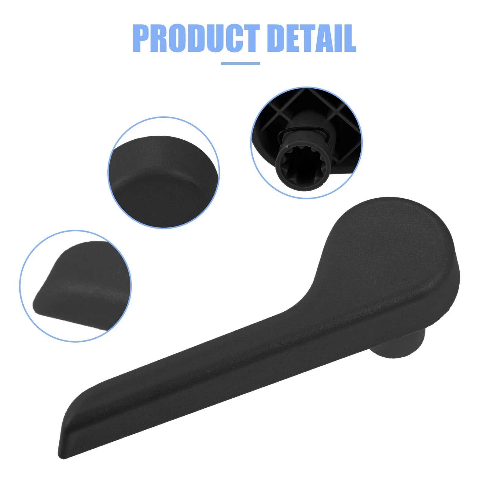 Seat Recliner Handle Lever for Chevrolet Avalanche (2002–2013) Black