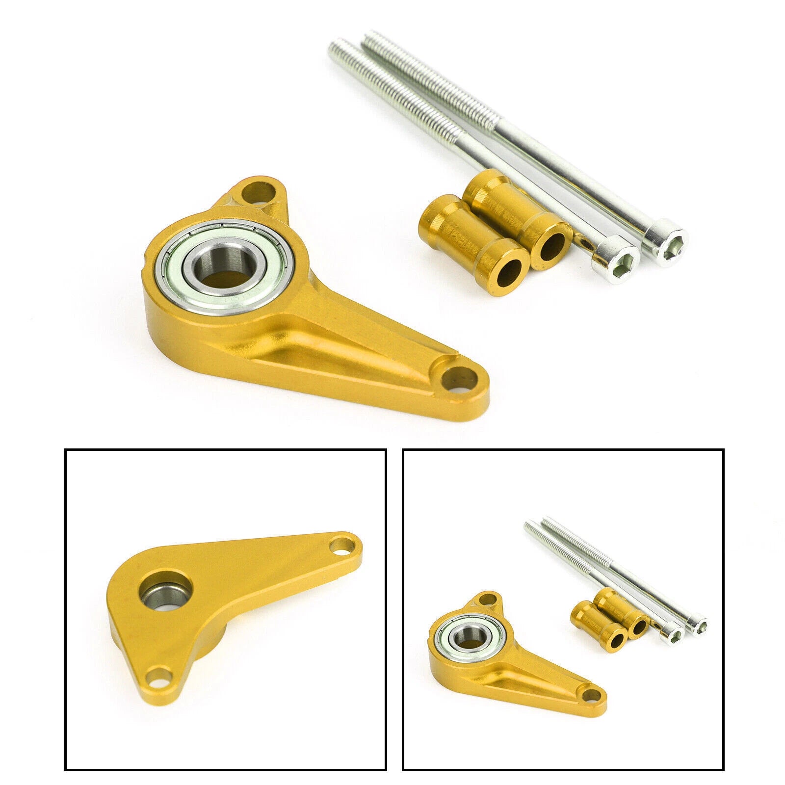 Aluminum Gold Shifting Gear Stabilizer for Honda MSX125/SF Grom 125 (2013–2019) T9