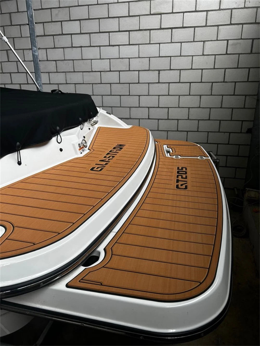 Swim Platform Step Pad for Glastron GT205 (2013) - EVA Foam Teak Decking